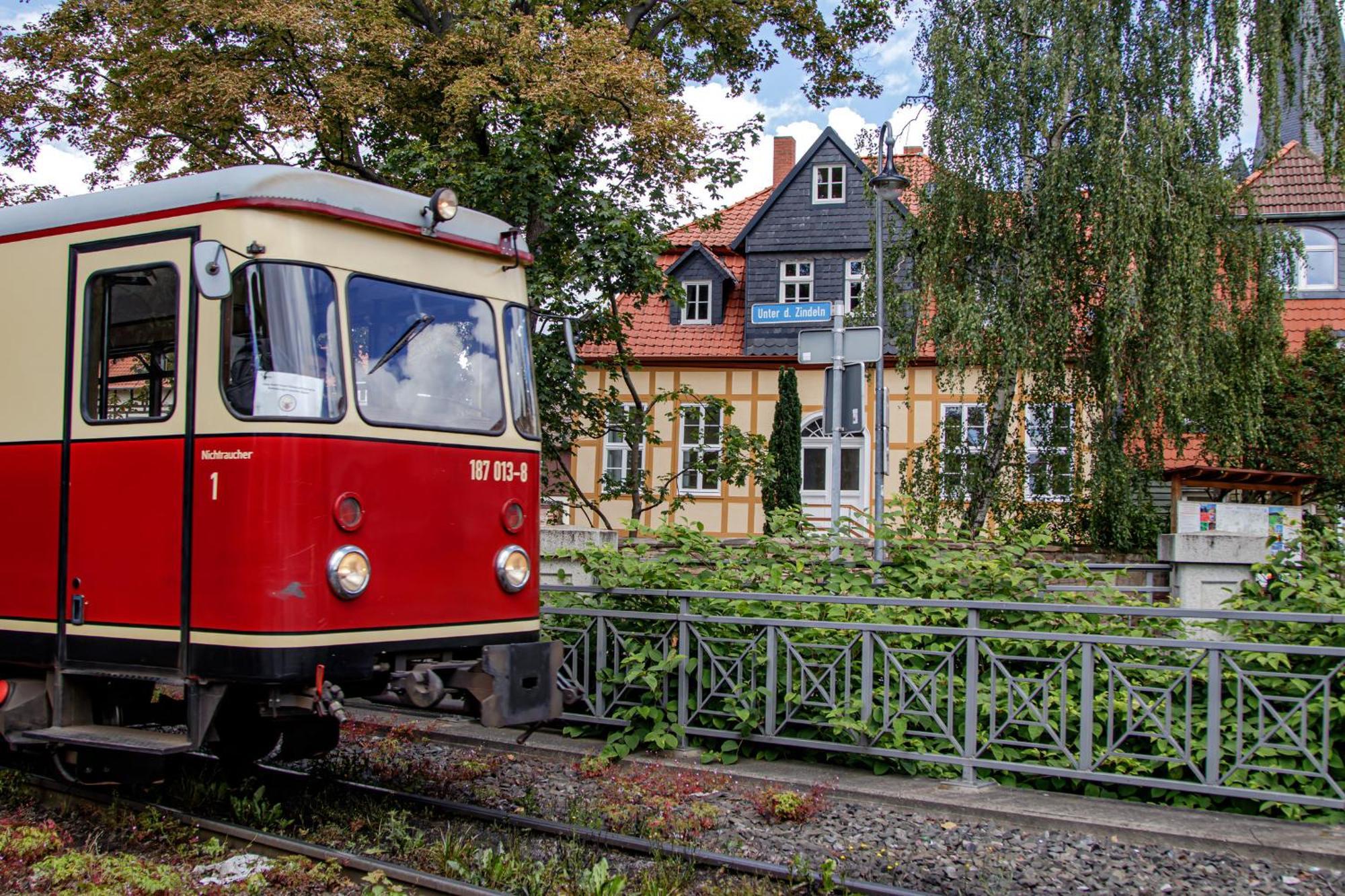 Harztraeume No1 # Parkplatz # Altstadt # Brockenbahn แวร์นิกโกโรเดอ ภายนอก รูปภาพ